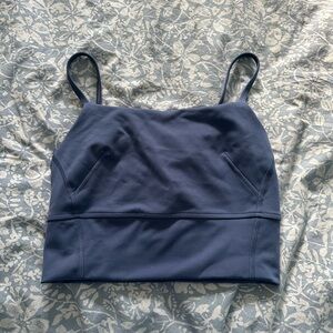 Lululemon Blue Longline Bra